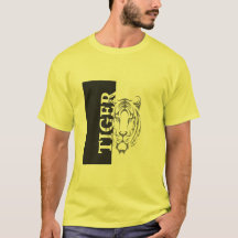 T-shirt visage tigre