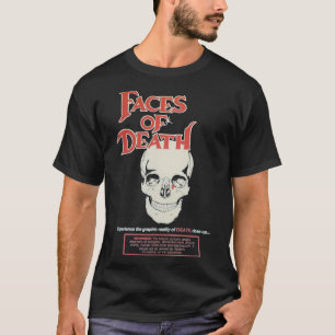 T-shirt Visages de la mort - Couverture Art(1978) ☆ VHSGas