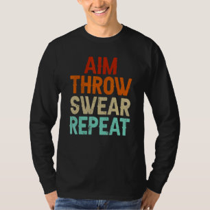 T-shirt Viser Lancer Jurer Répéter Boule Boccia Pétanque B