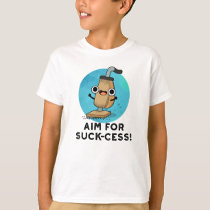 T-shirt Viser le Succès Drôle de Punisseur d'aspirateur
