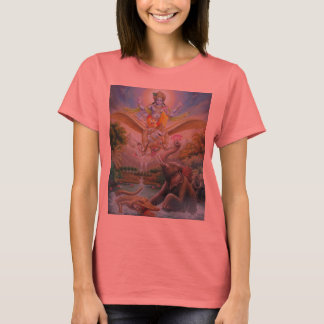 T-shirt vishnu garuda gajendra makara