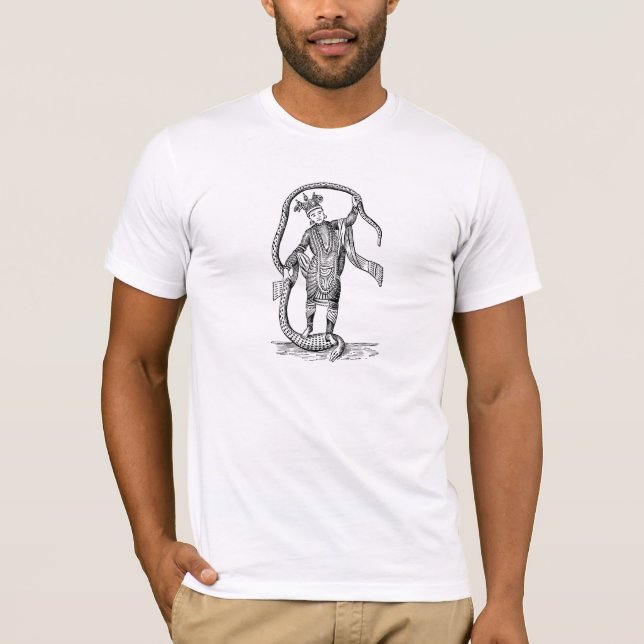 T-shirt Vishnu Hindu Dieu (Devant)
