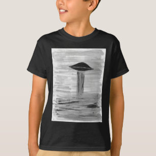 T-shirt VISION-D8 - Livre en niveaux de gris