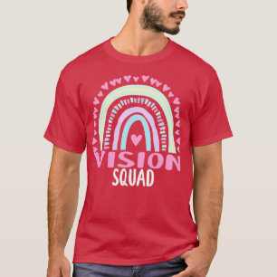 T-shirt Vision Escouade Correspondance Femmes Appréciation