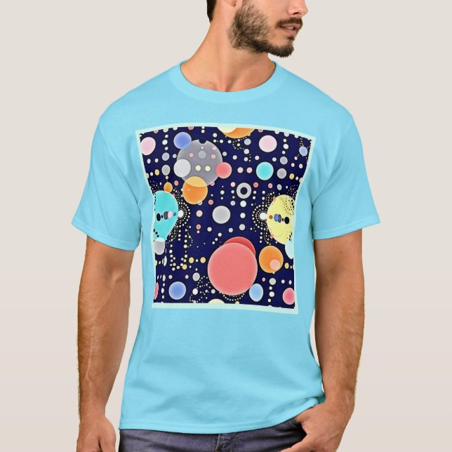 T-shirt Vision Joyeuse de bulle Universe (Devant)