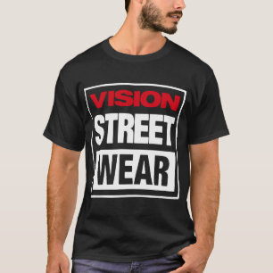 T-shirt Vision Street Wear Womens VSW Logo Casquette Sleev