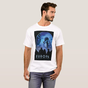 T-shirt Visions de la NASA du futur Europa