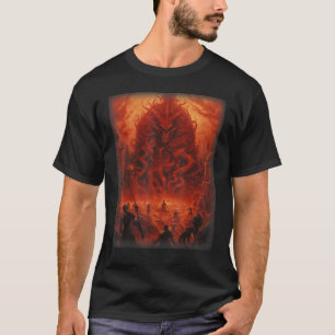 T-shirt Visions de l'enfer Satan Devils Démons Monster Ske