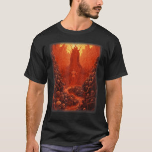 T-shirt Visions de l'enfer Satan Devils Démons Monster Ske