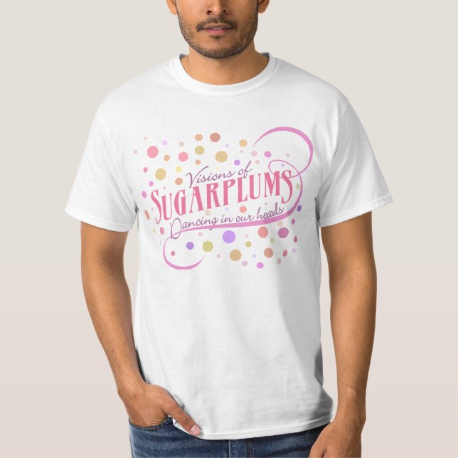 T-shirt Visions des vacances de prunes confites (Devant)