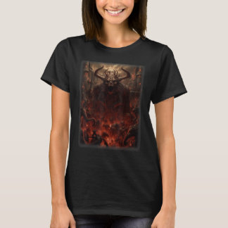 T-shirt Visions of Hell Satan Devils Demons Monster Skelet