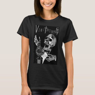 T-shirt Visitations Comic Book Skull chantant pour femmes