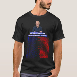 T-SHIRT VISITE 2019 DE PETER FRAMPTON