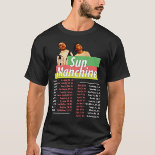 T-SHIRT VISITE 2019 DU SOLEIL MANCHINE DE RUBBLEBUCKET