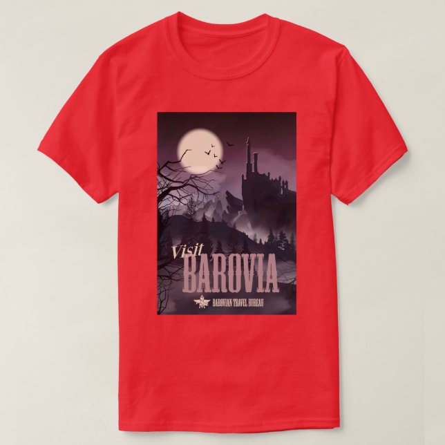 T-shirt Visite de Barovia (Design devant)