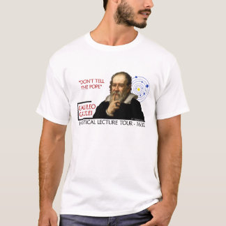 T-shirt Visite de conférence hérétique de Galilée (la