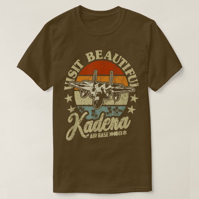 T-shirt Visite de la base aérienne de Kadena Belle Kadena  (Design devant)