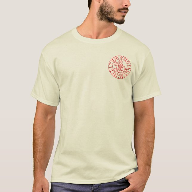 T-shirt Visite de Templar Moyen-Orient de chevaliers (Devant)