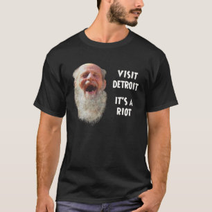 T-SHIRT VISITE DÉTROIT C'EST UNE ÉMEUTE