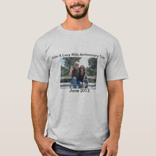 T-shirt Visite du 40e anniversaire