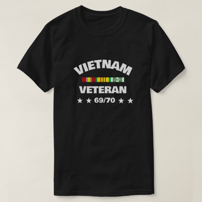 T-SHIRT VISITE DU VIETNAM EN SERVICE 69-70 (Design devant)