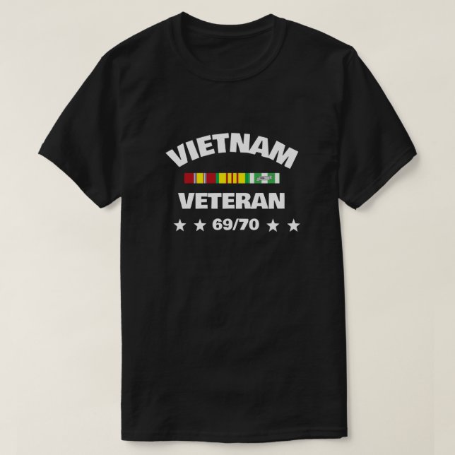T-SHIRT VISITE DU VIETNAM EN SERVICE 69-70 (Design devant)