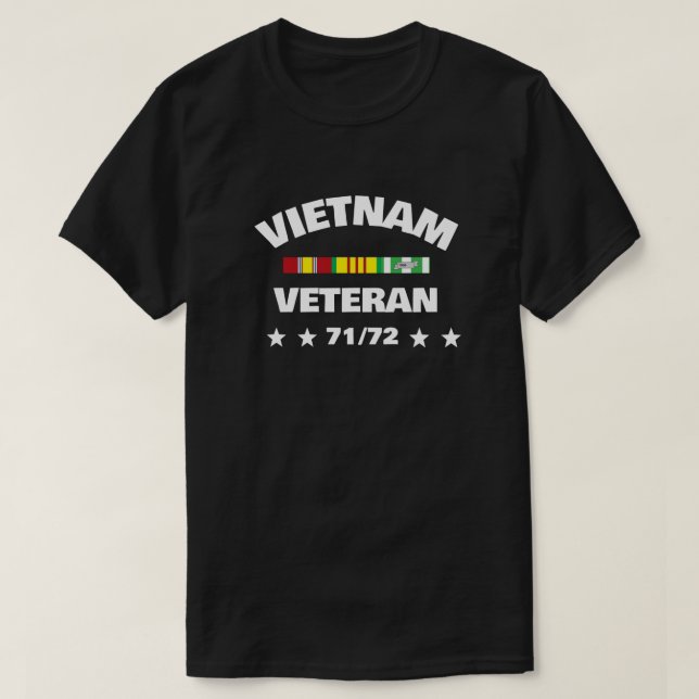 T-SHIRT VISITE DU VIETNAM EN SERVICE 71-72 (Design devant)