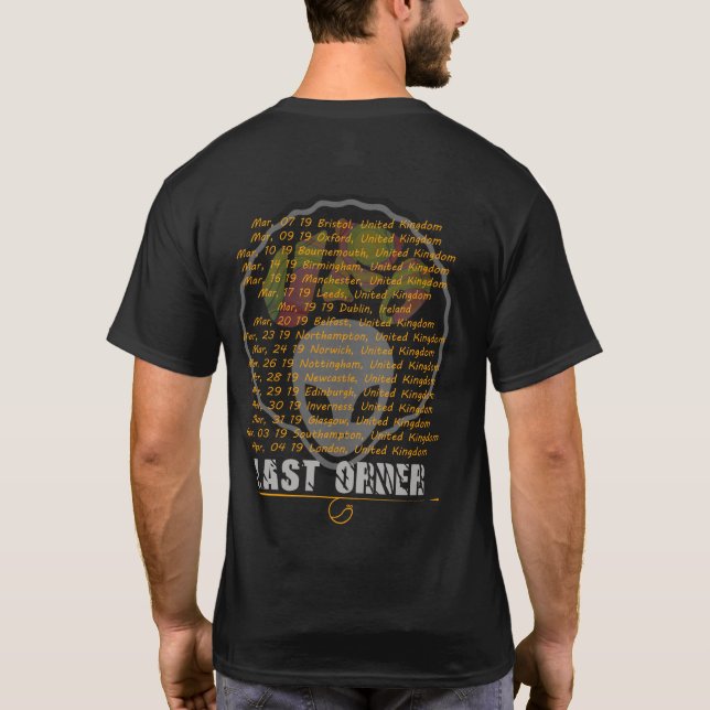T-SHIRT VISITE D'UFO 2018 - 2019 (Dos)