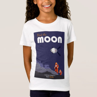 T-Shirt Visiter la Lune - Voyage spatial