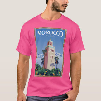 T-shirt Visiter Marrakech