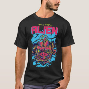 T-shirt Visiteur cosmique : Le design Alien
