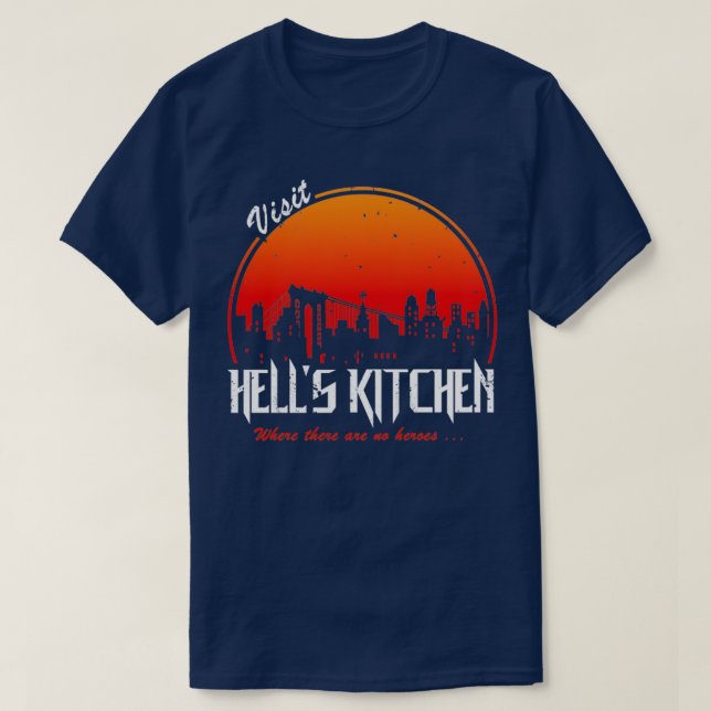 T-shirt Visitez Hells Kitchen (Design devant)