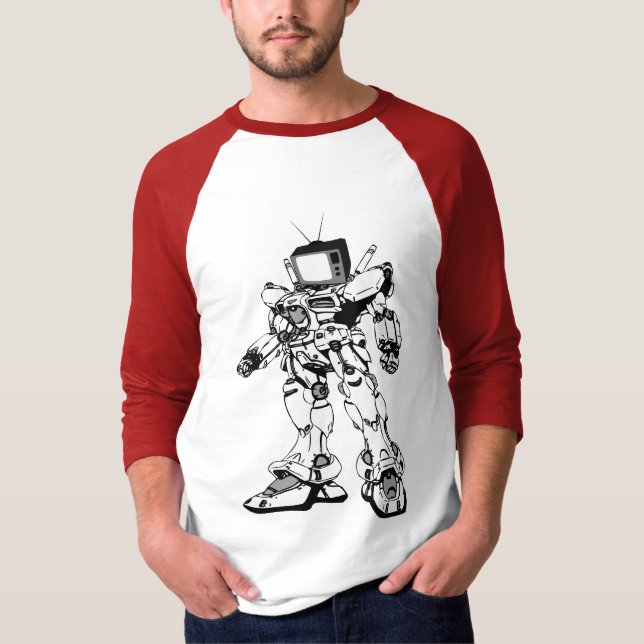 T-shirt visualrobot (Devant)