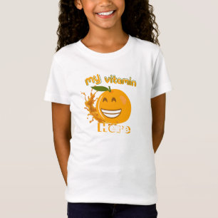 T-Shirt Vitamine C orange