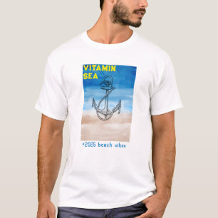 T-shirt "Vitamine Mer - Parfait pour l'été 2025"