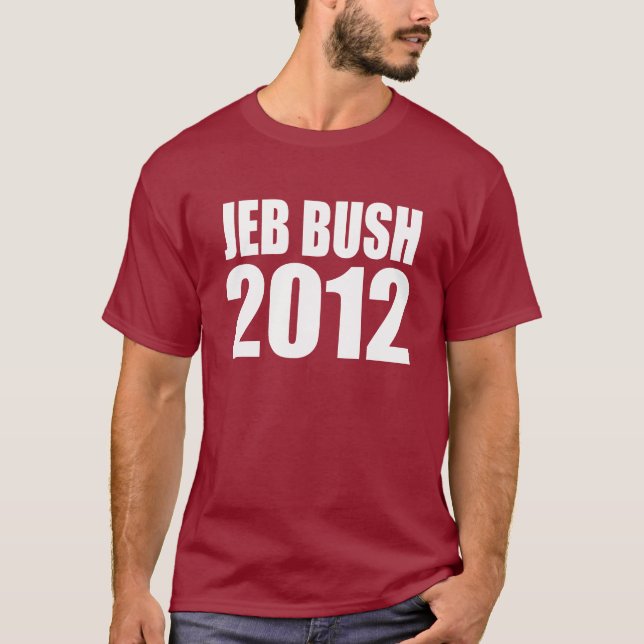 T-shirt Vitesse d'élection de JEB BUSH (Devant)