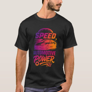 T-shirt Vitesse, impulsions et dérive chromatique — Ca typ