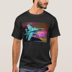 T-SHIRT VITESSE RUSSE DE PILOTE D'AVION DE CHASSE !