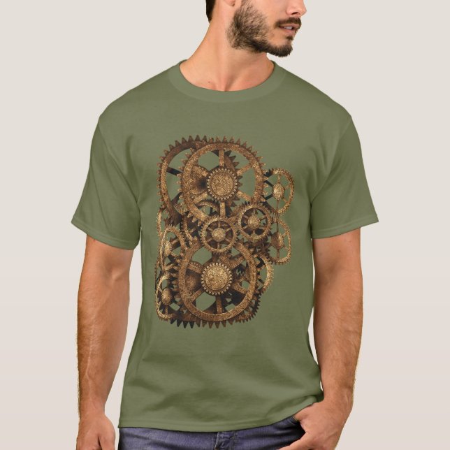 T-shirt Vitesses sur votre vitesse ! (Sépia) (Devant)