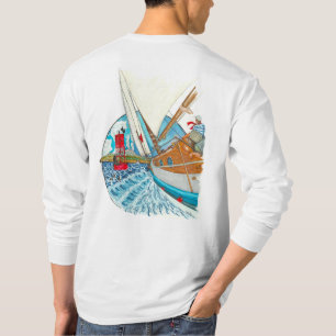 T-shirt Vito Dumas yacht-T naviguant à Port Townsend WA