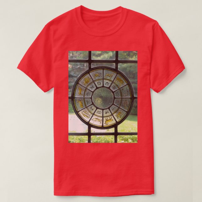 T-shirt vitrail zodiaque (Design devant)