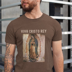 T-shirt Viva Cristo Rey Cristeros catholiques