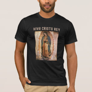 T-shirt Viva Cristo Rey Cristeros catholiques