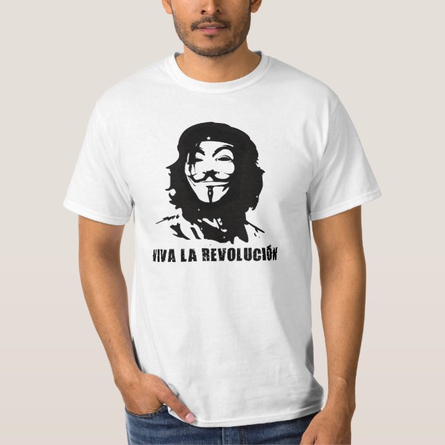 T-shirt Viva La Anonyme (Devant)