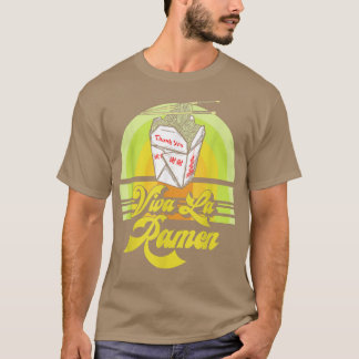 T-shirt Viva La Ramen Noodle Asiatique Nourriture drôle Ré