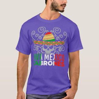T-shirt Viva Mexico Cabrones Mexican Patriot Pride Cinco d