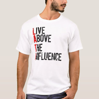 T-SHIRT VIVANT, EN HAUT, INFLUENCE, L, A, T, I