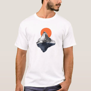 T-shirt Vivants Extérieurs, Montagnes Randonnées