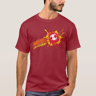 T-shirt Vivats España de ¡ de l'Espagne de but du footba
