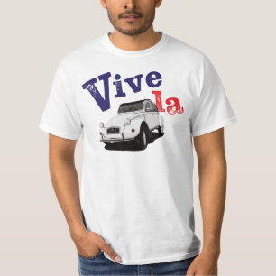 T-shirt Vive la Citroën 2CV - en 29 couleurs